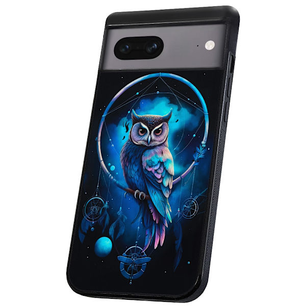 Google Pixel 7 - Deksel/Mobildeksel Owl