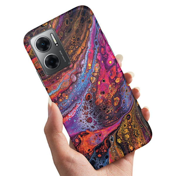 Xiaomi Redmi 10 5G - Skal/Mobilskal Psykedelisk