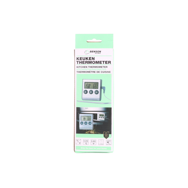 Kökstermometer digital med timer