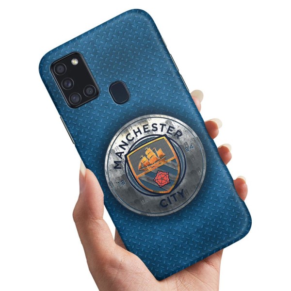 Samsung Galaxy A21s - Cover/Mobilcover Manchester City