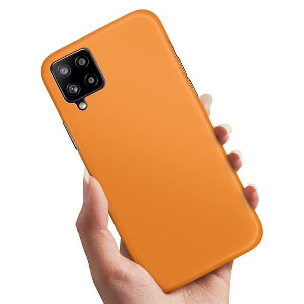 Deksel / Mobildeksel til Samsung Galaxy A12 - Oransje