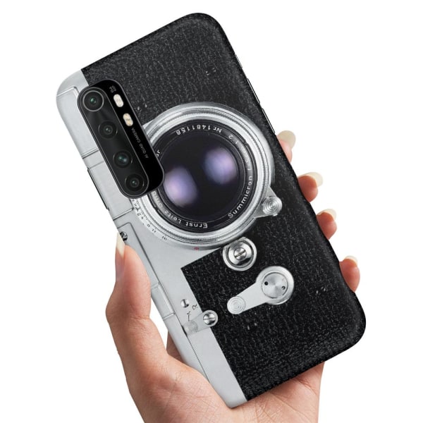 Xiaomi Mi Note 10 Lite - Deksel/Mobildeksel Retro Kamera