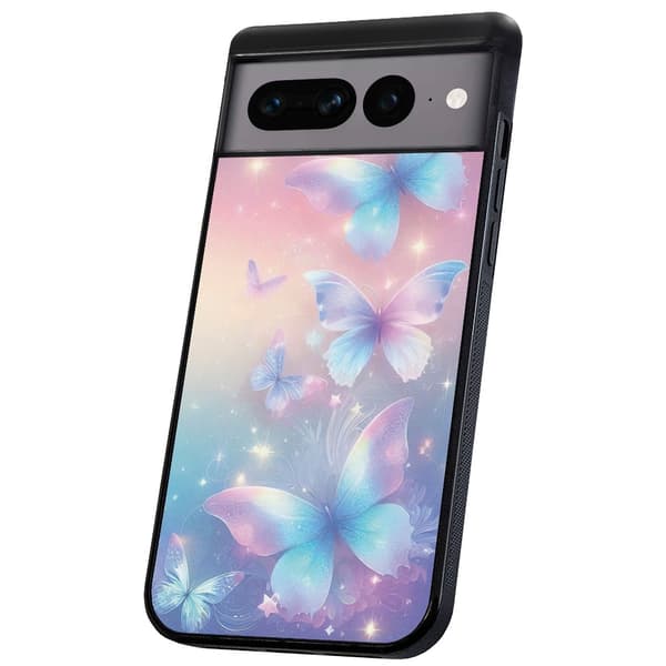 Google Pixel 7 Pro - Skal/Mobilskal Butterflies