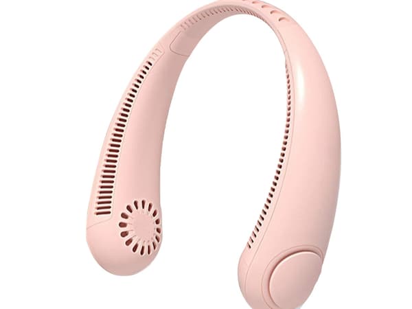 Halsblæser – Bærbar handsfree blæser Pink