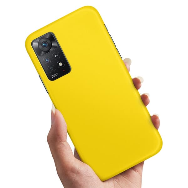 Deksel / Mobildeksel til Xiaomi Redmi Note 11 - Gul