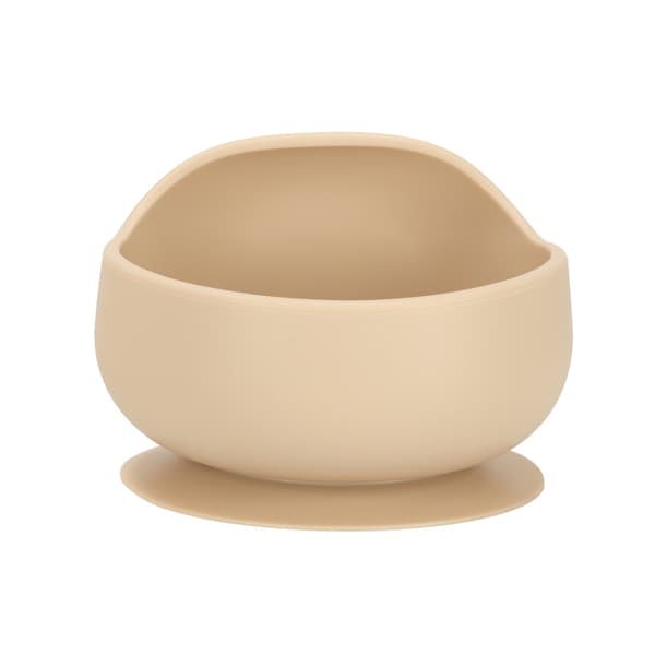 Barnservis / Barnbestick i Silikon - 8-delar Beige