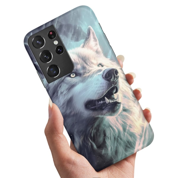 Samsung Galaxy S21 Ultra - Skal/Mobilskal Wolf