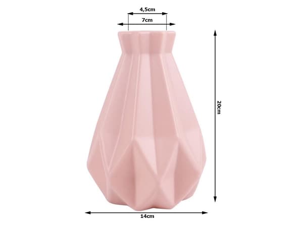 Skandinavisk vas 20 cm - Dekorativ blomvas