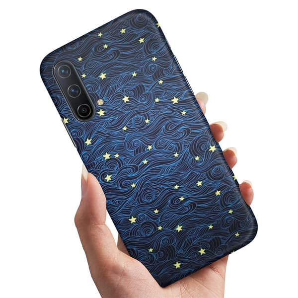 Deksel / Mobildeksel til OnePlus Nord CE 5G - Stjernemønster Multicolor
