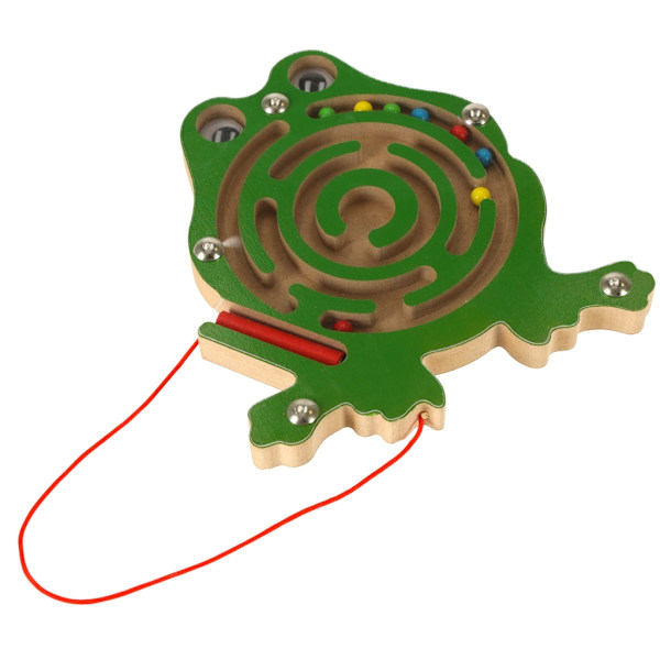Magnetisk grodbollslabyrint