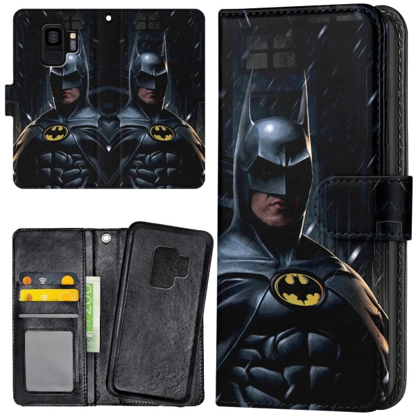 Samsung Galaxy S9 - Lompakkokotelo/Kuoret Batman