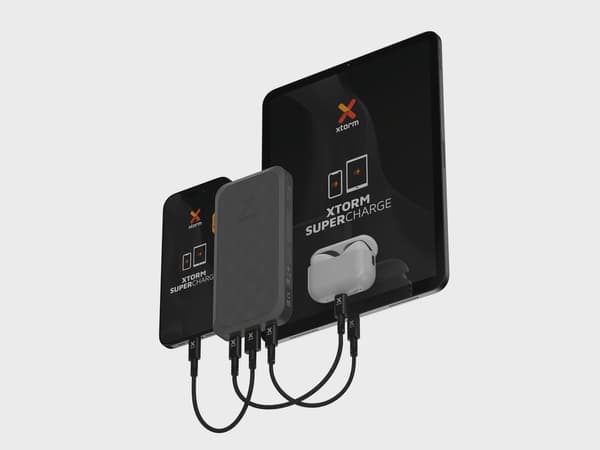 Xtorm Power Bank USB-C PD 20W 10.000mAh/2xUSB-C Svart