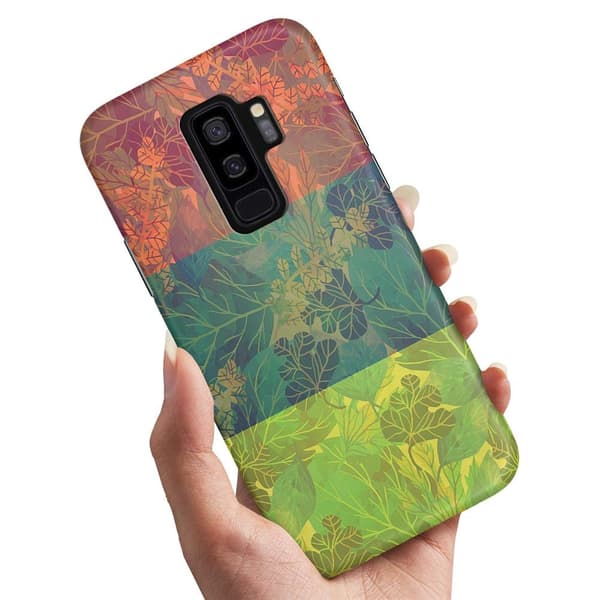 Deksel / Mobildeksel til Samsung Galaxy S9 Plus - Løvmønster