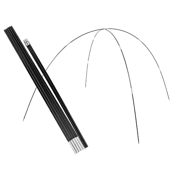 Tältvägg hopfällbar 340 cm - 6 segment, 2 paket