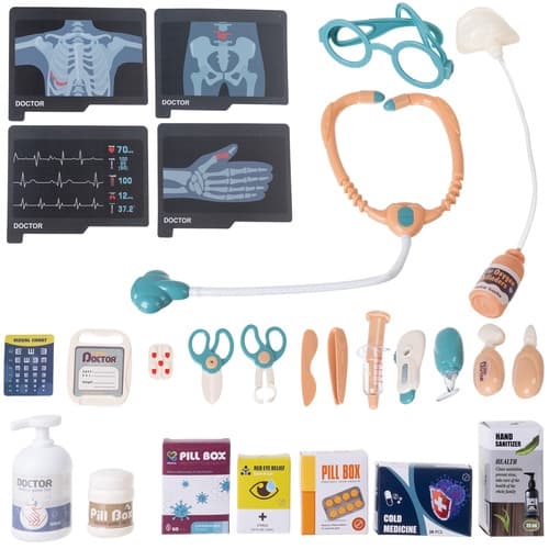 Barnläkarsats - Medicinset med tillbehör