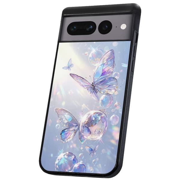 Google Pixel 8A - Skal/Mobilskal Butterflies