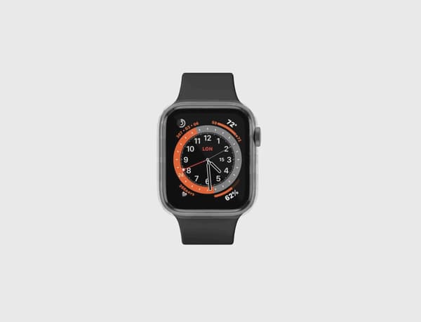 FIXED PURE Skyddsfodral och glas för Apple Watch 40 mm