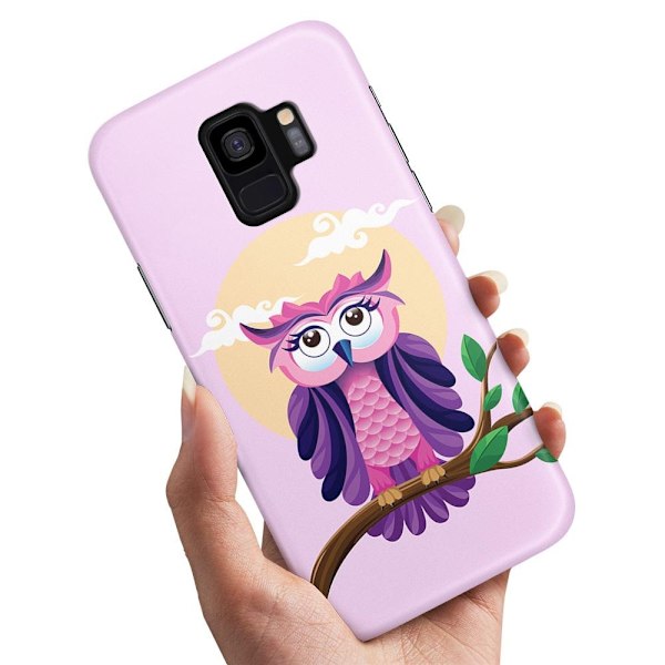 Samsung Galaxy S9 - Kuoret/Suojakuori Kaunis Pöllö