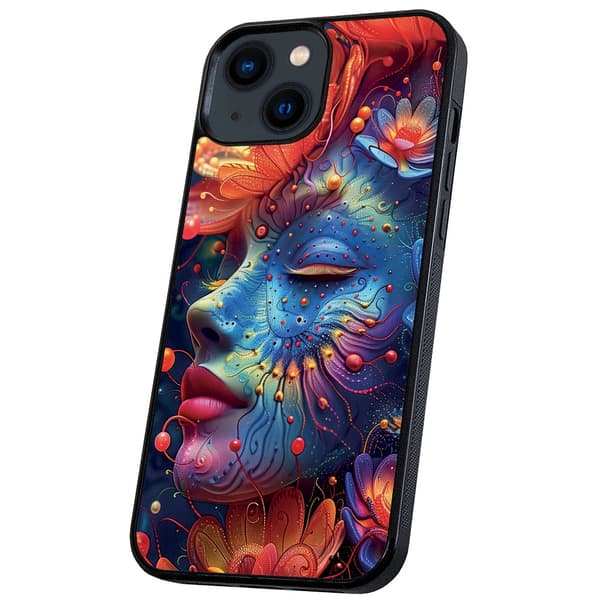iPhone 14/15 Plus - Kuoret/Suojakuori Psychedelic