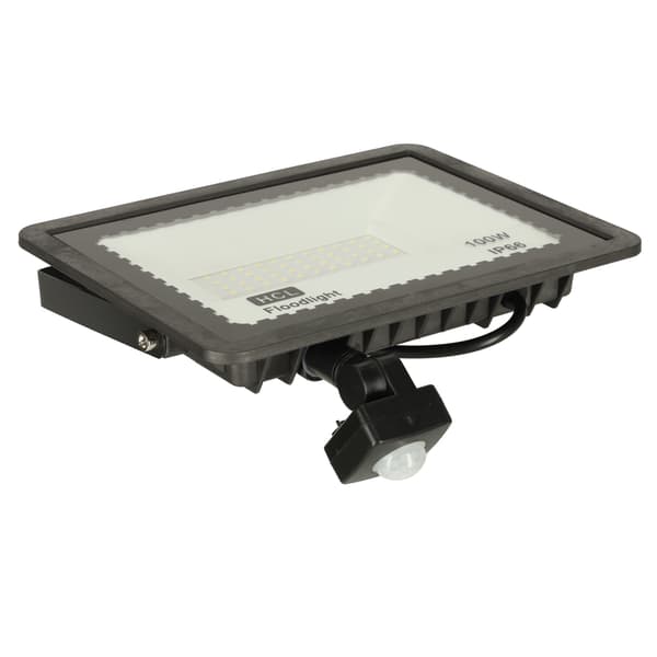 Solcellsrörelselampa spotlight 100W