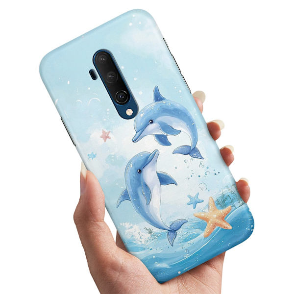 Deksel / Mobildeksel til OnePlus 7T Pro - Dolphins