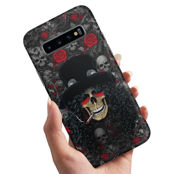 Deksel / Mobildeksel til Samsung Galaxy S10e - Slash Skull
