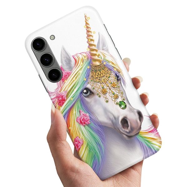Samsung Galaxy S23 - Deksel/Mobildeksel Unicorn/Enhjørning