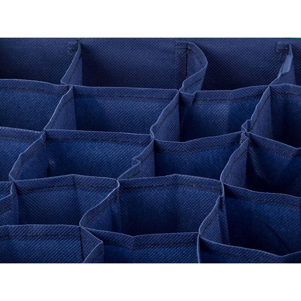 Låda med Fack - Organisera strumpor & underkläder Dark blue