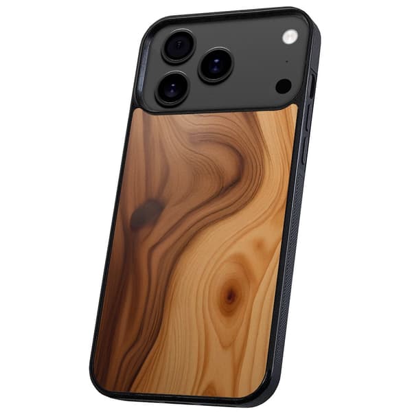 iPhone 17 / 18 Pro Max - Skal/Mobilskal Wood