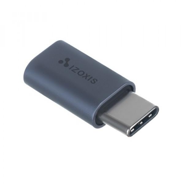 Micro-USB til USB-C Adapter Grey