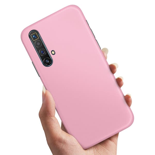 Deksel / Mobildeksel til Realme X3 SuperZoom - Lyserosa Light pink