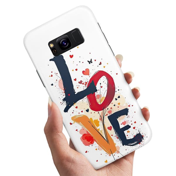 Deksel / Mobildeksel til Samsung Galaxy S8 Plus - Love