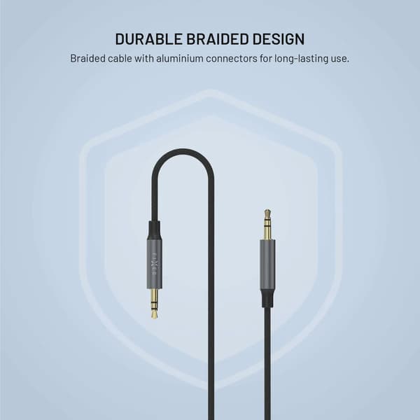 FIXED Link Premium 3.5mm Audio kabel 1.5m Rymdgrå