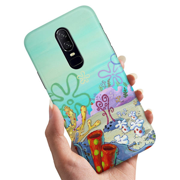 Deksel / Mobildeksel til OnePlus 8 - Svampebob