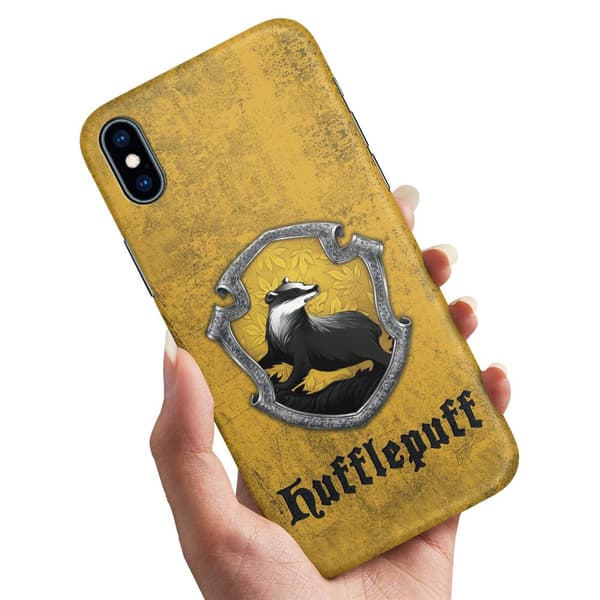 Deksel / Mobildeksel til iPhone X / XS - Harry Potter Hufflepuff