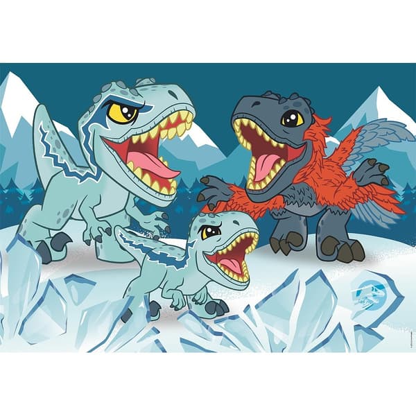 Dinosaurieutforskare 2x20 bitars pussel