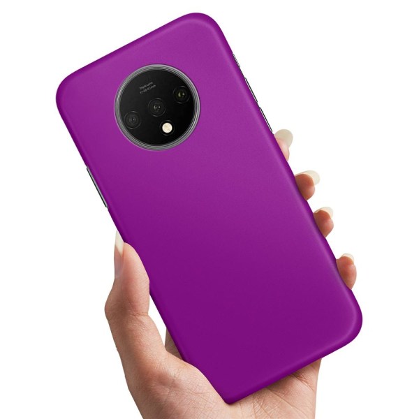 OnePlus 7T - Cover/Mobilcover Lilla Purple