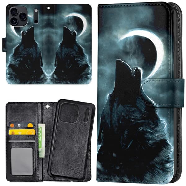 iPhone 17 Pro Max - Lompakkokotelo/Kuoret Wolf