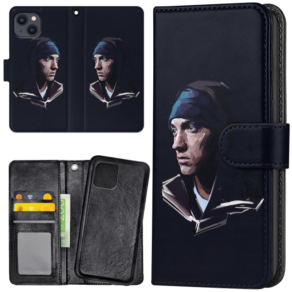 iPhone 15 - Plånboksfodral/Skal Eminem