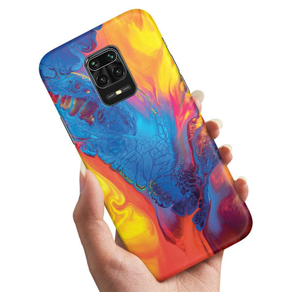 Xiaomi Redmi Note 9 Pro - Skal/Mobilskal Marmor multifärg