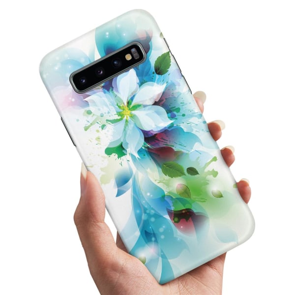 Samsung Galaxy S10 - Cover/Mobilcover Blomst