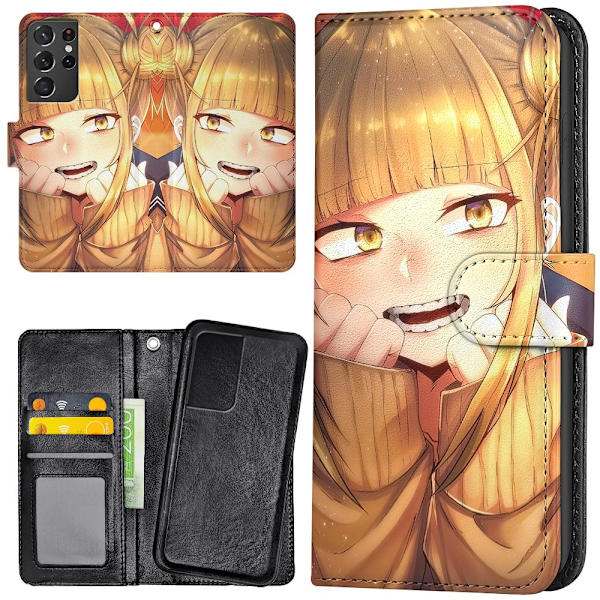 Samsung Galaxy S21 Ultra - Lommebok Deksel Anime Himiko Toga