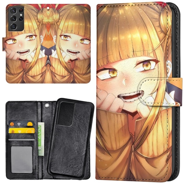 Samsung Galaxy S21 Ultra - Lompakkokotelo/Kuoret Anime Himiko To