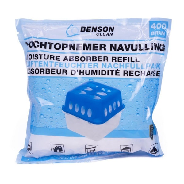 Avfukter / Fuktabsorberer - Fjerner Fukt Ligner "Torrbollen" Avfuktare med 2 påsar