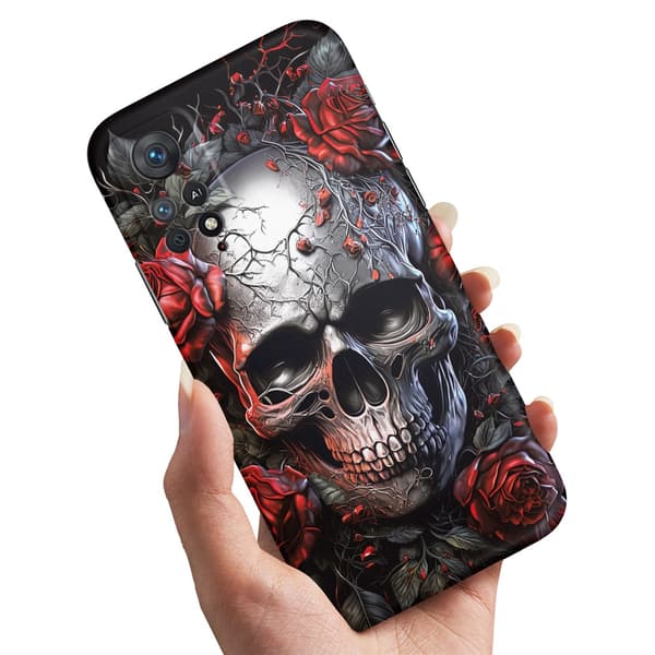 Deksel / Mobildeksel til Xiaomi Redmi Note 11 Pro - Skull Roses