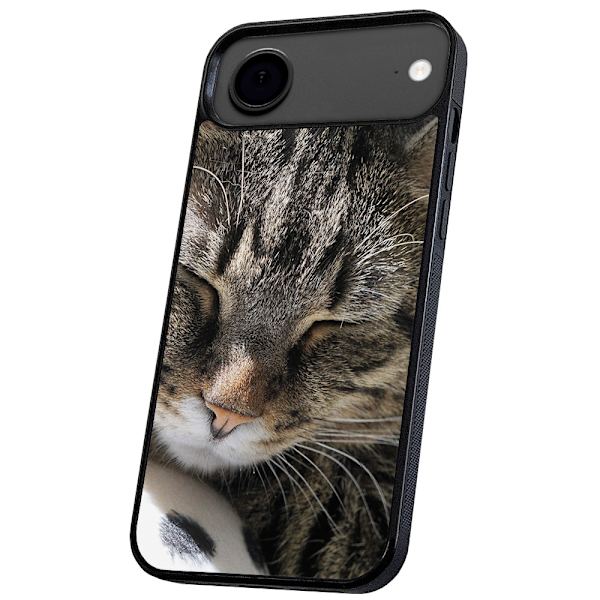 iPhone 17 Air - Deksel/Mobildeksel Sovende Katt