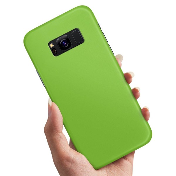Samsung Galaxy S8 - Cover/Mobilcover Limegrøn Lime green