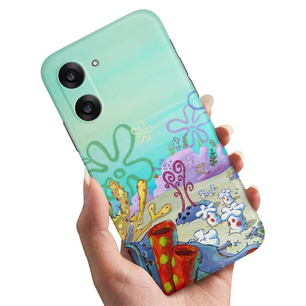 Deksel / Mobildeksel til OnePlus Nord CE5 - Svampebob