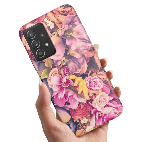 Samsung Galaxy A52/A52s 5G - Skal/Mobilskal Roses multifärg