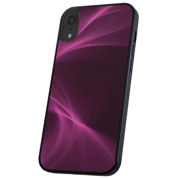iPhone XR - Deksel/Mobildeksel Purple Fog Multicolor